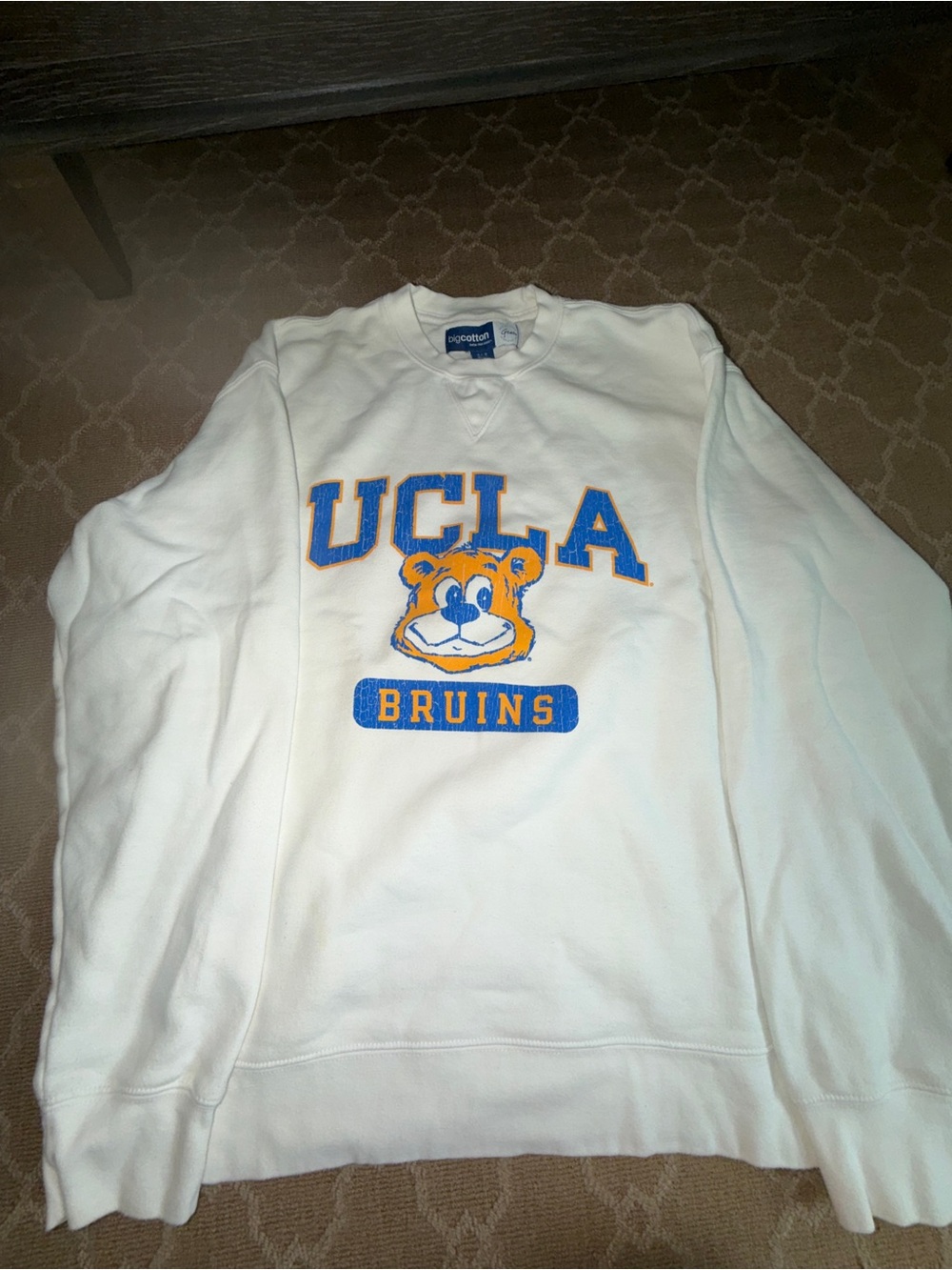 UCLA Bruins White Crewneck Sweatshirt